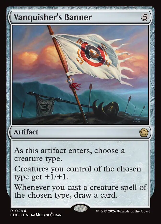 Vanquisher's Banner - carta Magic The Gathering