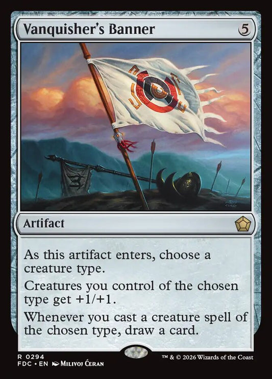 Vanquisher's Banner - carta Magic The Gathering