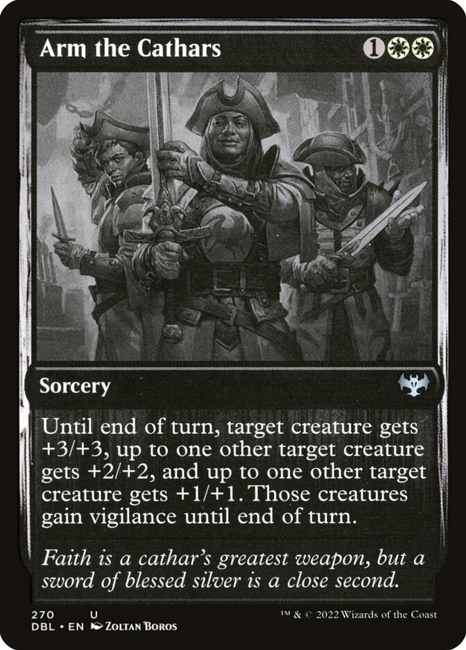 Arm the Cathars - carta Magic The Gathering