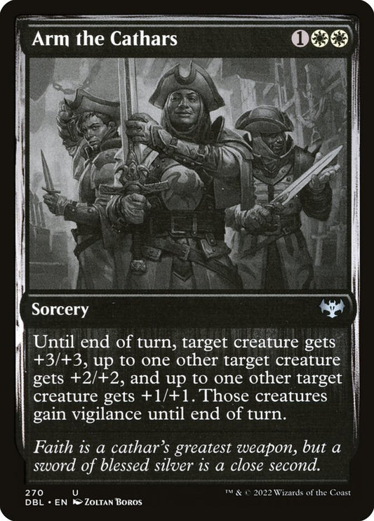 Arm the Cathars - carta Magic The Gathering