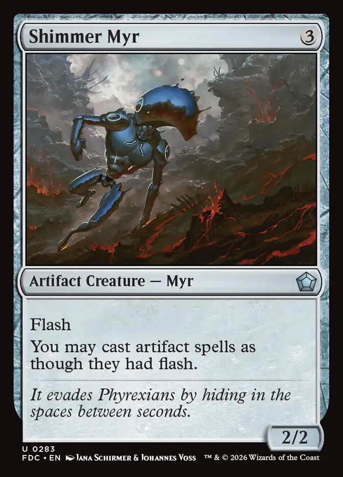 Shimmer Myr - carta Magic The Gathering