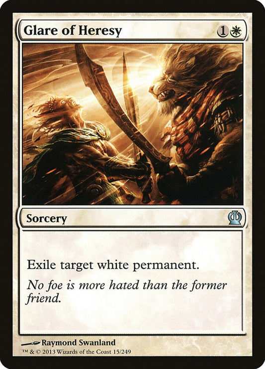 Glare of Heresy - carta Magic The Gathering