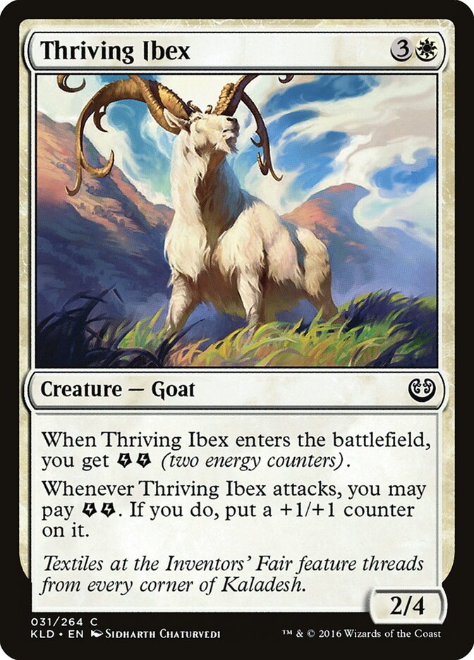 Thriving Ibex - carta Magic The Gathering