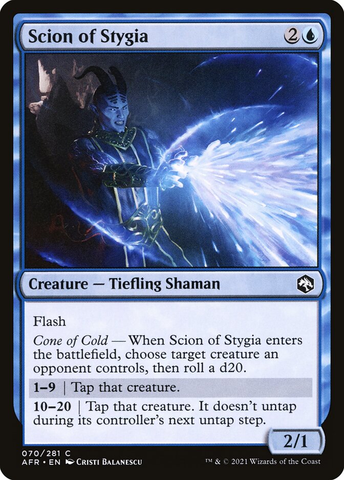 Scion of Stygia - AFR-070-NF-STD