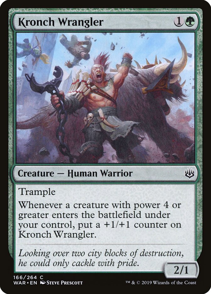 Kronch Wrangler - carta Magic The Gathering
