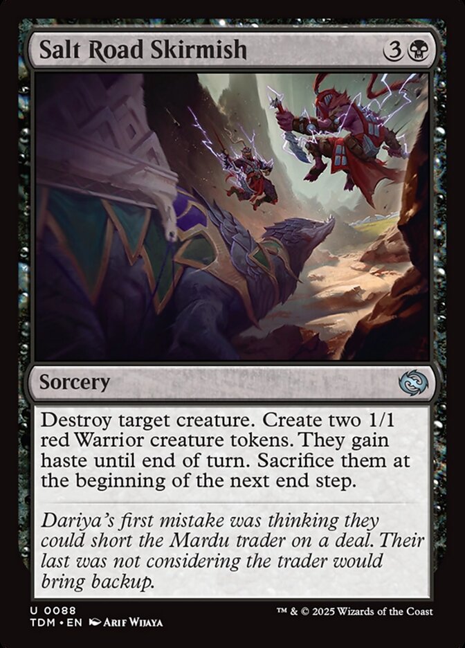 Salt Road Skirmish - carta Magic The Gathering