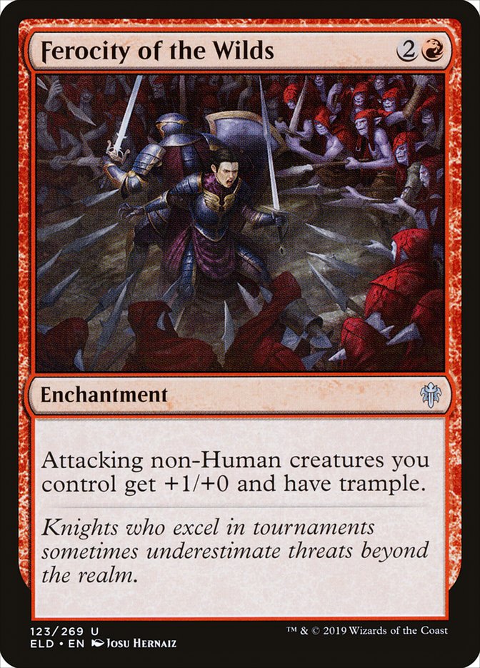 Ferocity of the Wilds - carta Magic The Gathering