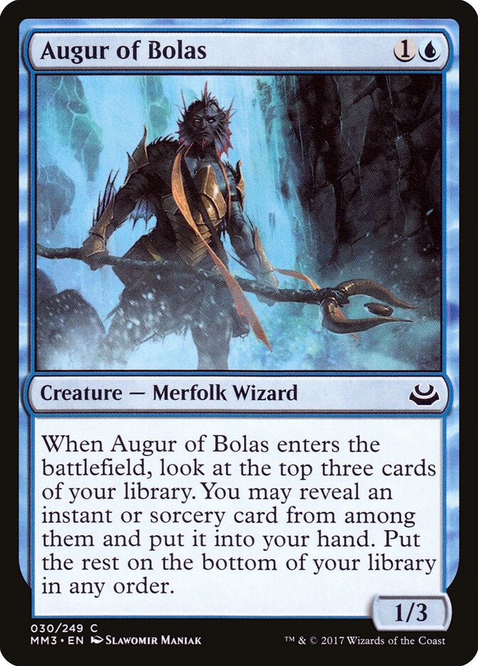 Augur of Bolas - carta Magic The Gathering