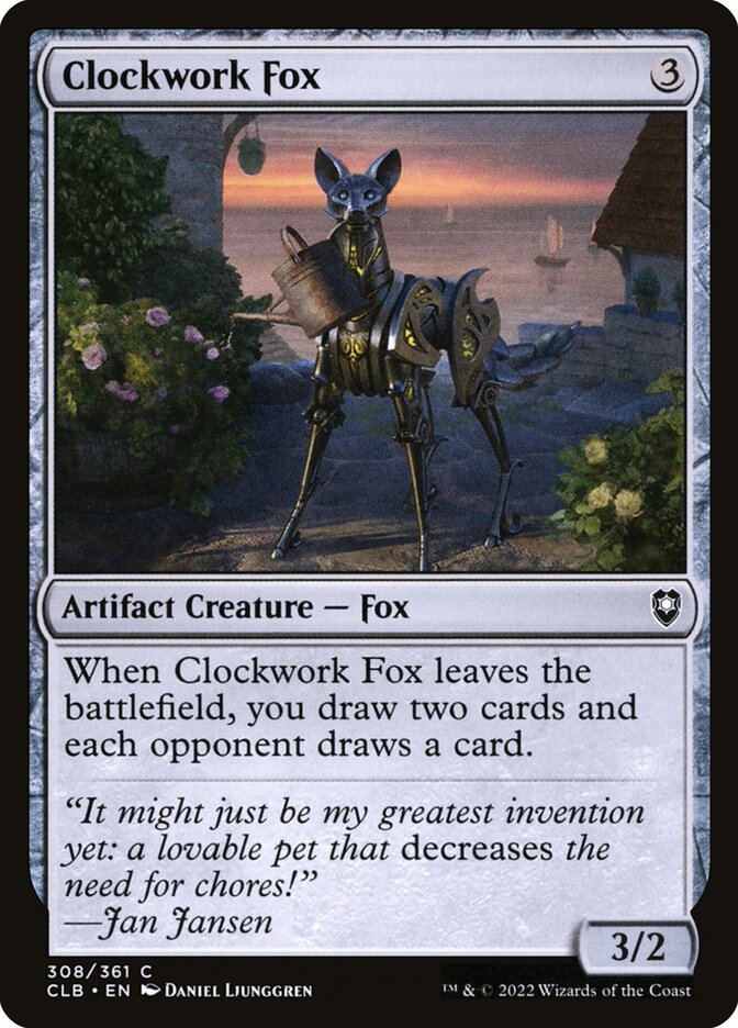 Clockwork Fox - CLB-308-NF-STD