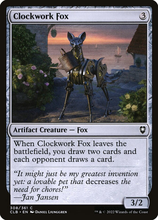 Clockwork Fox - carta Magic The Gathering