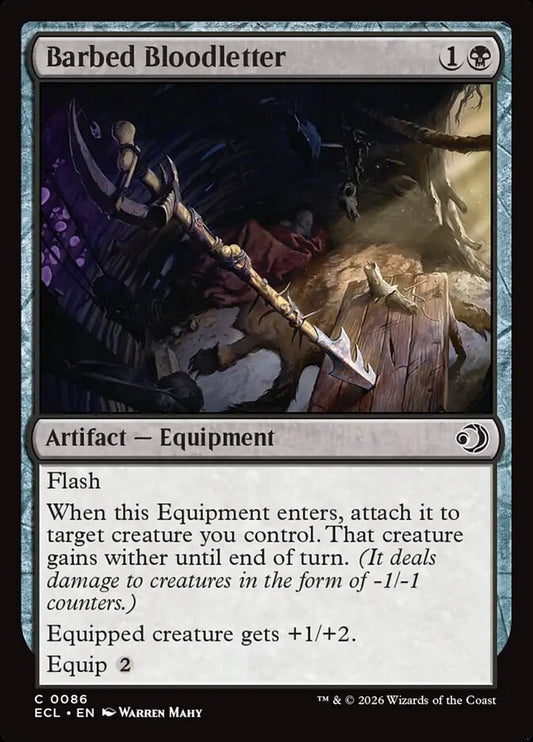 Barbed Bloodletter - ECL-086-NF-STD