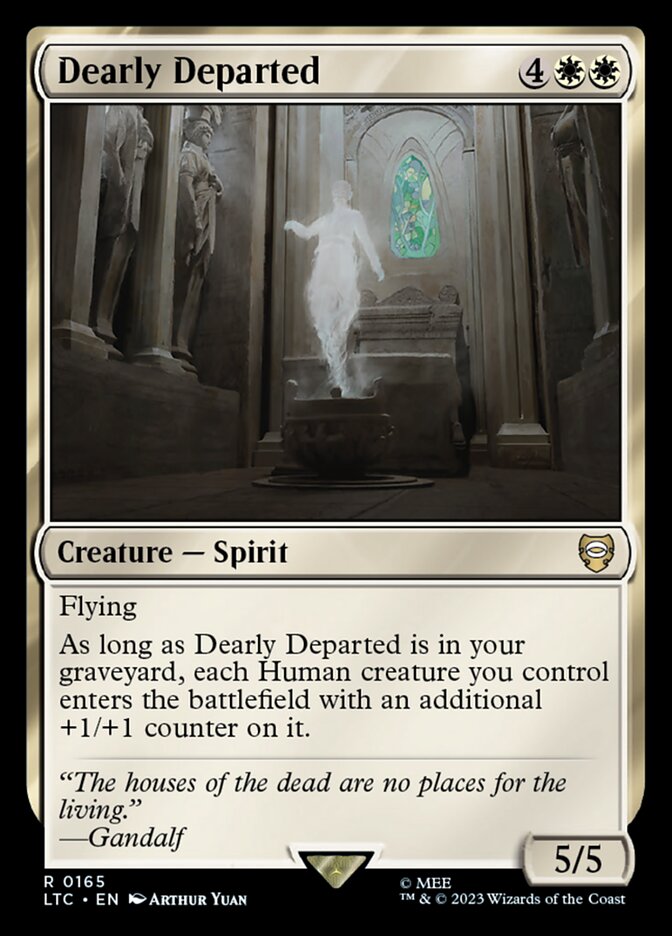 Dearly Departed - carta Magic The Gathering
