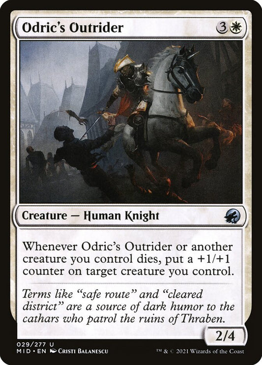 Odric's Outrider - carta Magic The Gathering