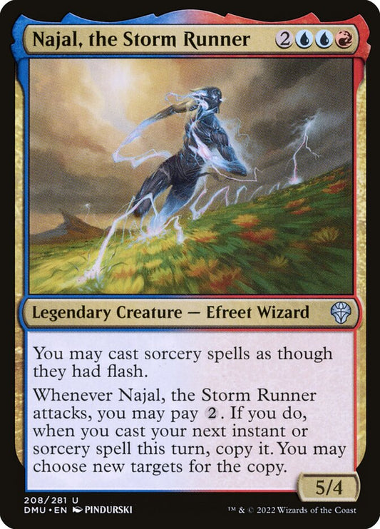 Najal, the Storm Runner - carta Magic The Gathering
