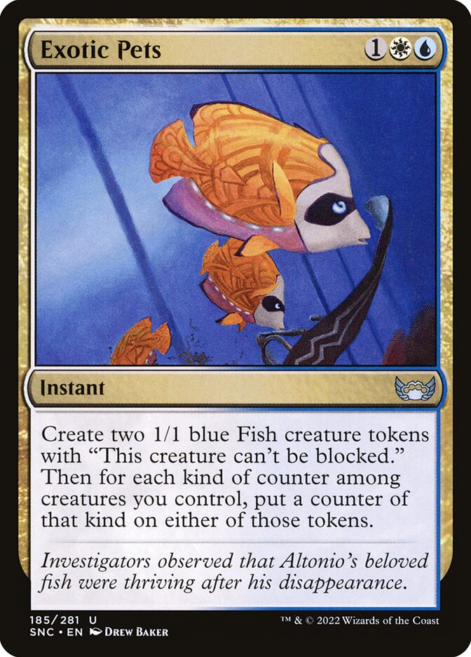 Exotic Pets - carta Magic The Gathering