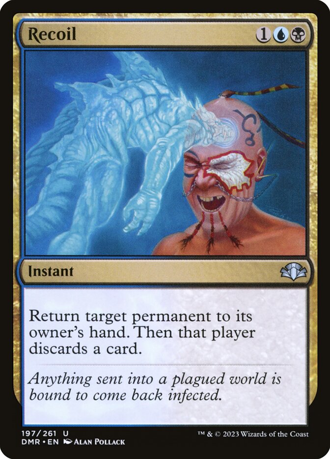 Recoil - carta Magic The Gathering
