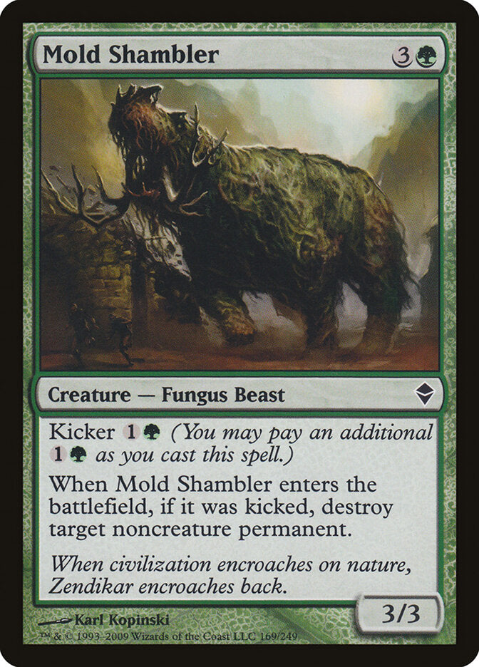 Mold Shambler - carta Magic The Gathering