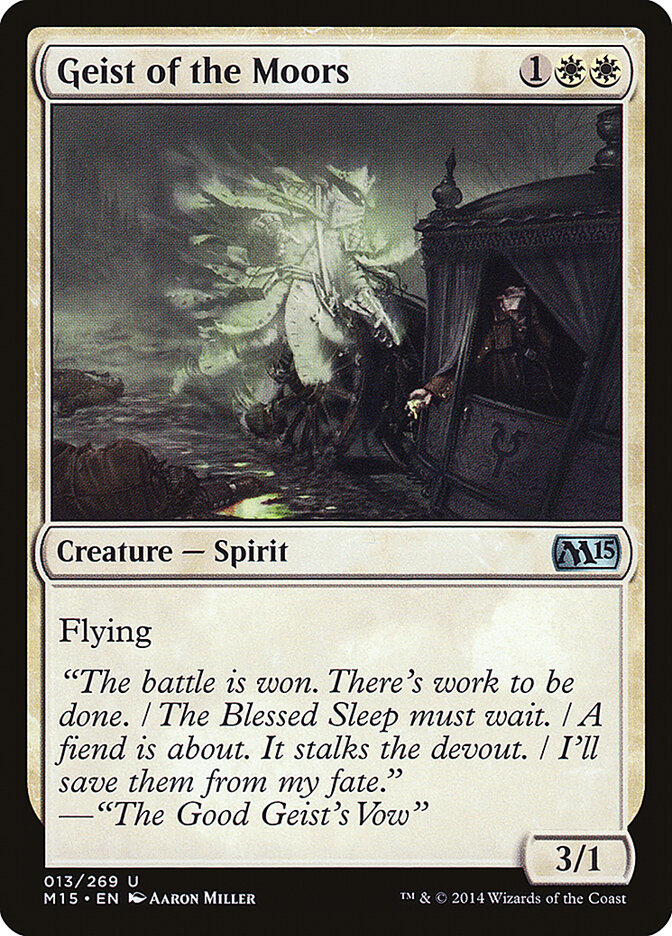 Geist of the Moors - carta Magic The Gathering