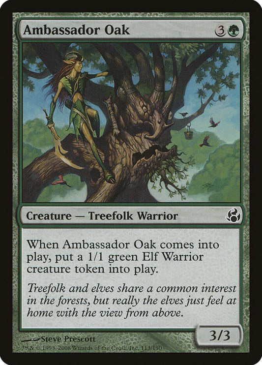 Ambassador Oak - carta Magic The Gathering