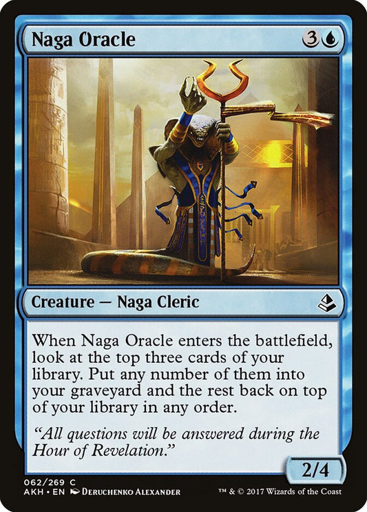 Naga Oracle - carta Magic The Gathering