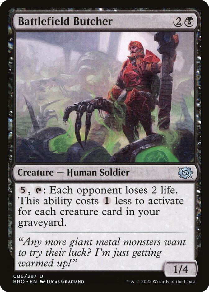 Battlefield Butcher - carta Magic The Gathering