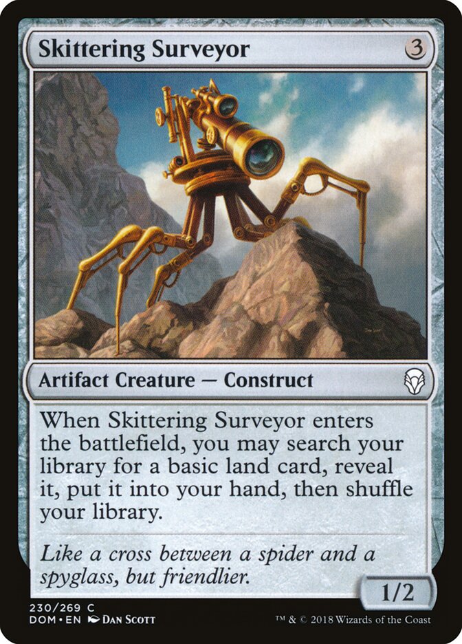 Skittering Surveyor - carta Magic The Gathering