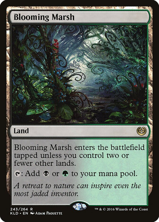 Blooming Marsh - carta Magic The Gathering