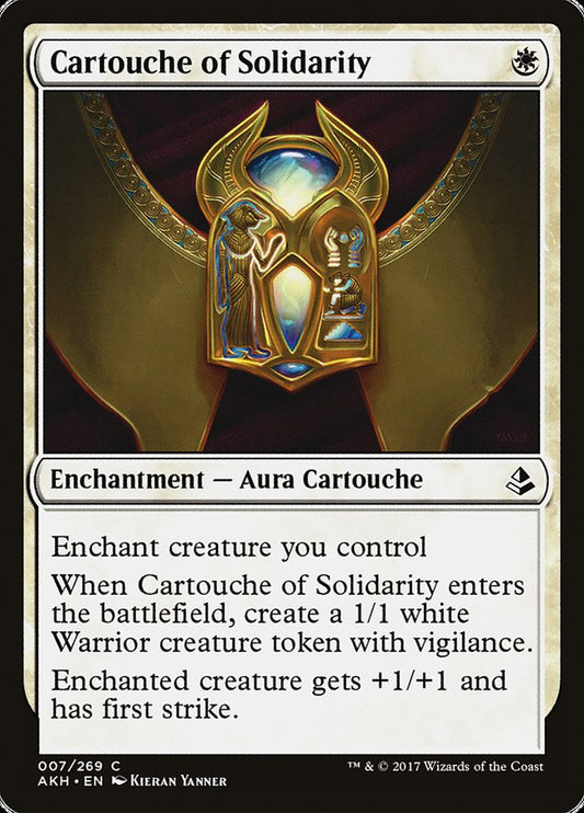 Cartouche of Solidarity - AKH-007-F-STD
