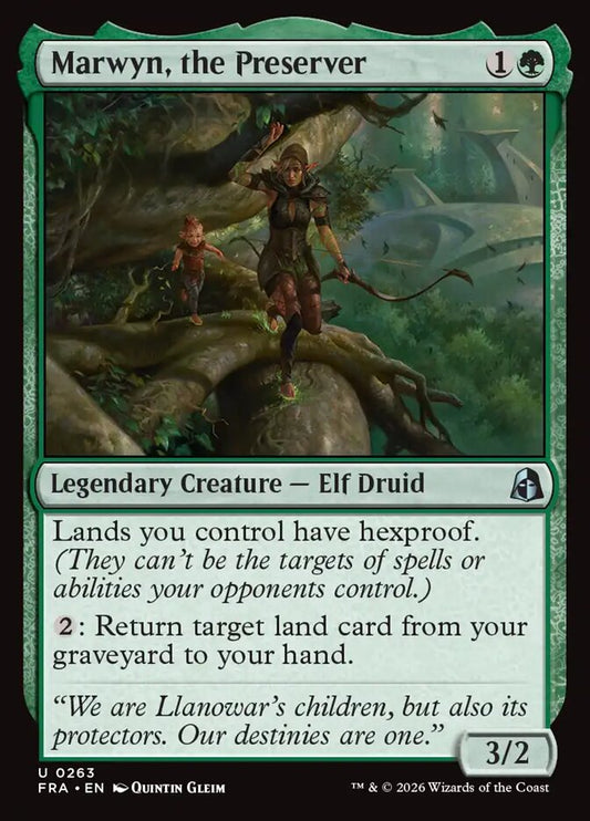 Marwyn, the Preserver - carta Magic The Gathering