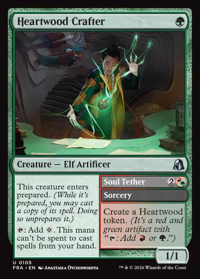 Heartwood Crafter // Soul Tether - carta Magic The Gathering
