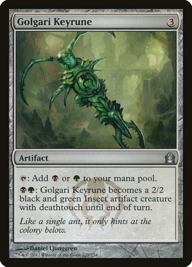 Golgari Keyrune - carta Magic The Gathering