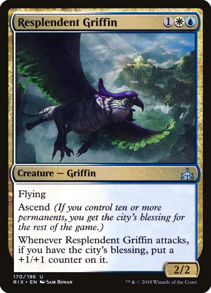 Resplendent Griffin - carta Magic The Gathering
