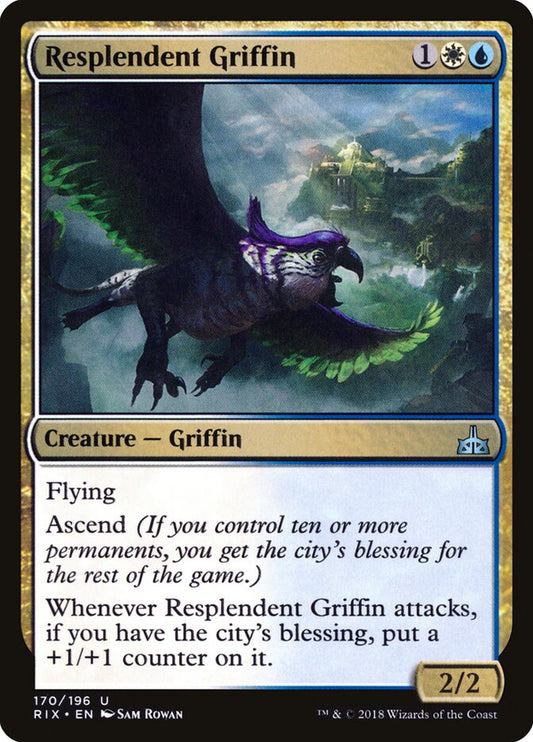 Resplendent Griffin - carta Magic The Gathering