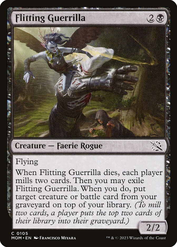 Flitting Guerrilla - carta Magic The Gathering