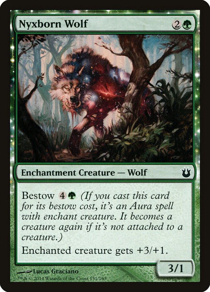 Nyxborn Wolf - carta Magic The Gathering