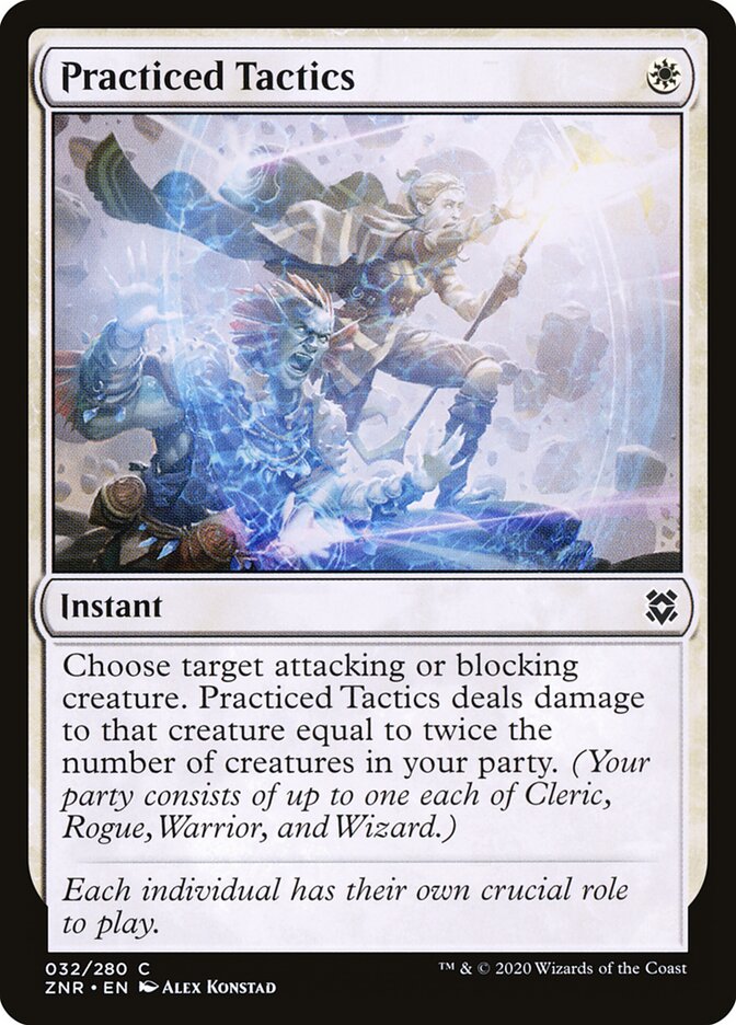 Practiced Tactics - carta Magic The Gathering