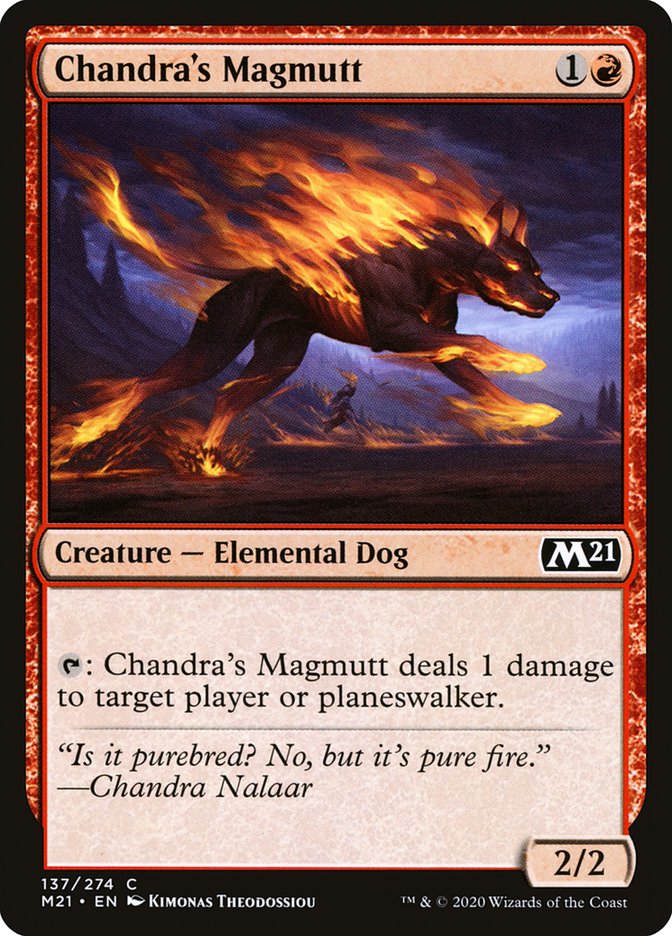 Chandra's Magmutt - M21-137-F-STD