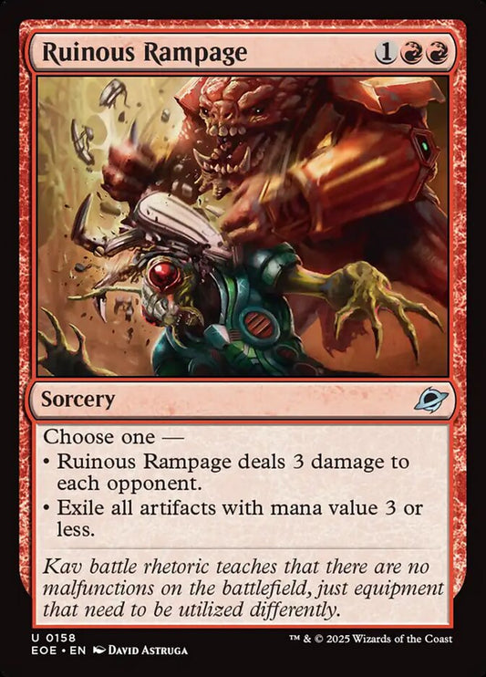Ruinous Rampage - EOE-158-NF-STD