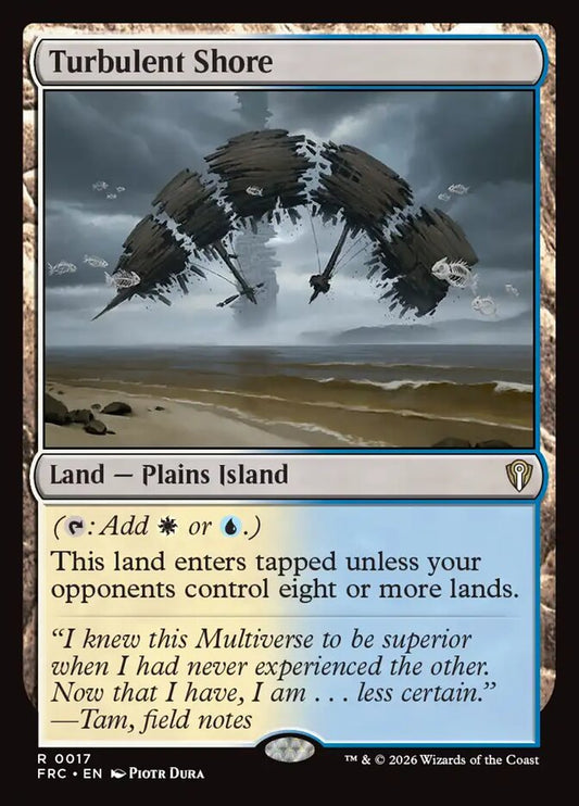 Turbulent Shore - carta Magic The Gathering