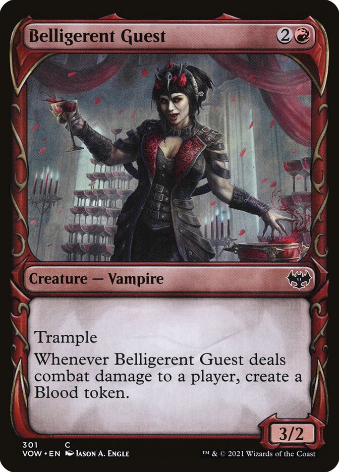 Belligerent Guest - carta Magic The Gathering