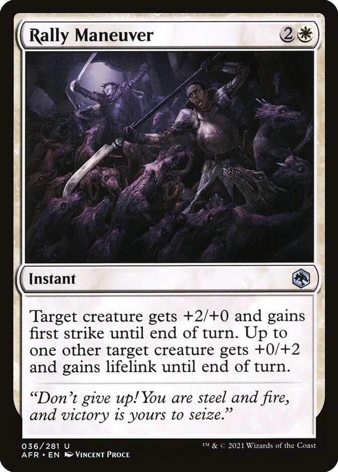 Rally Maneuver - carta Magic The Gathering