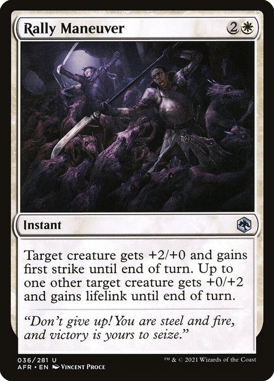 Rally Maneuver - carta Magic The Gathering