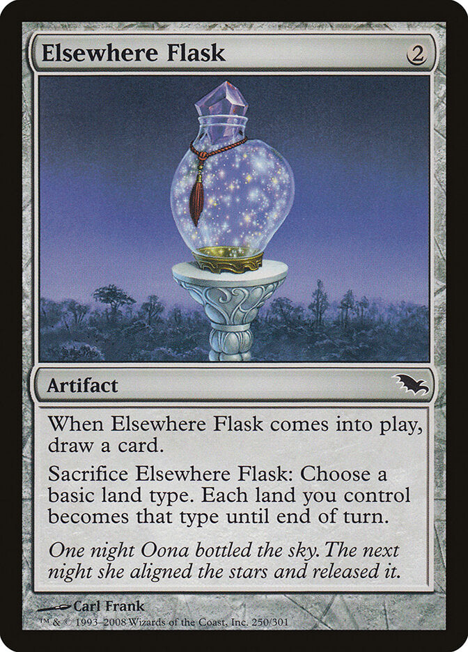 Elsewhere Flask - carta Magic The Gathering