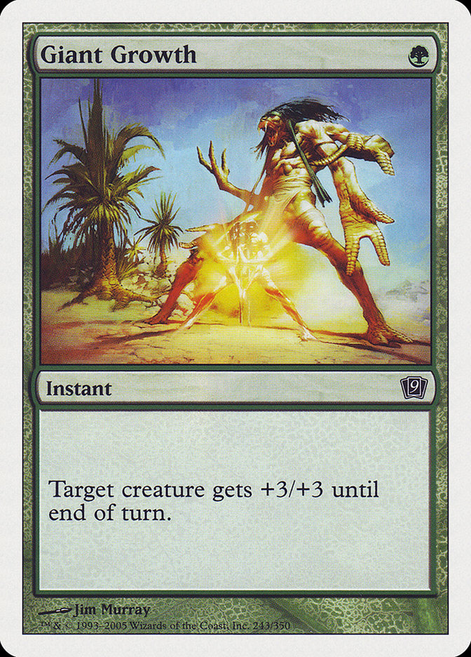 Giant Growth - carta Magic The Gathering