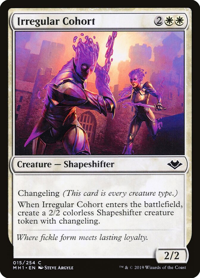 Irregular Cohort - carta Magic The Gathering