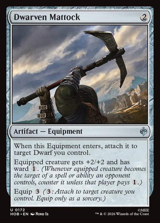 Dwarven Mattock - carta Magic The Gathering