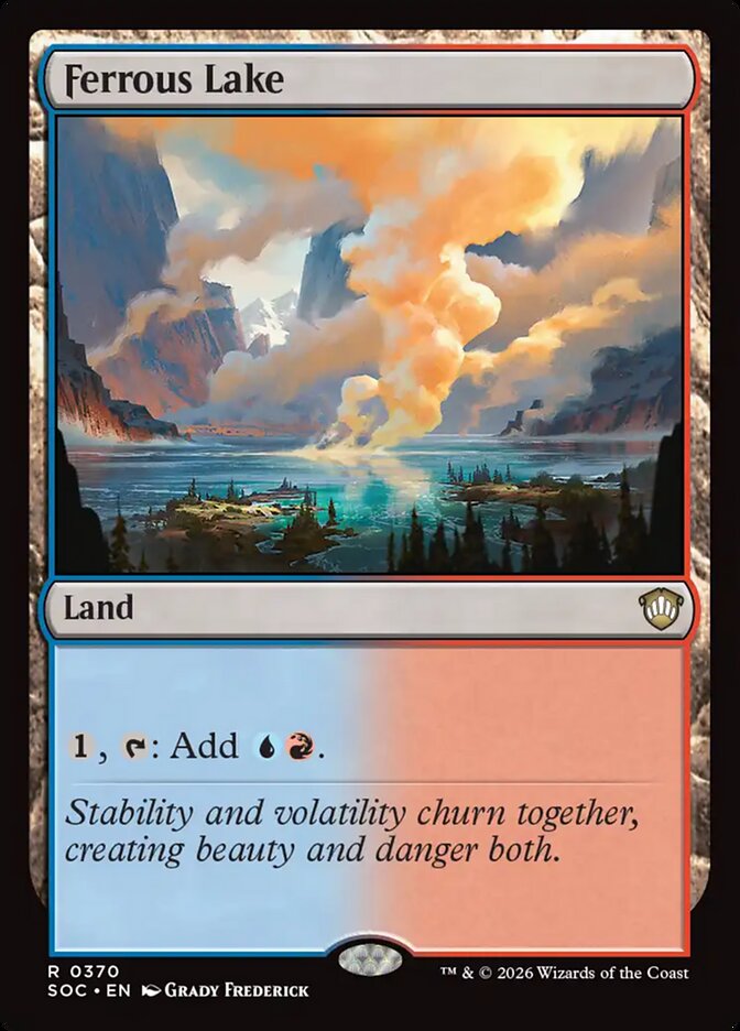 Ferrous Lake - carta Magic The Gathering