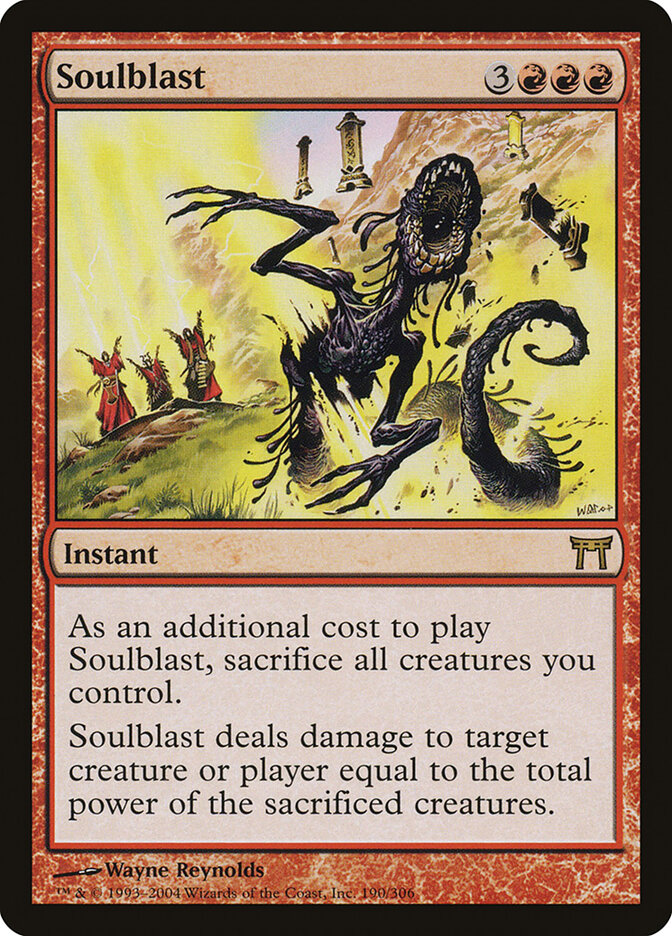 Soulblast - carta Magic The Gathering