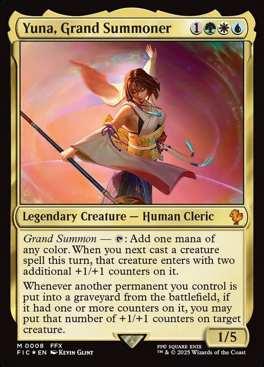 Yuna, Grand Summoner - FIC-008-F-FFX-LDG-UNI