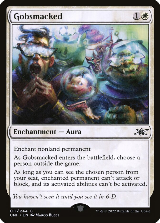Gobsmacked - carta Magic The Gathering